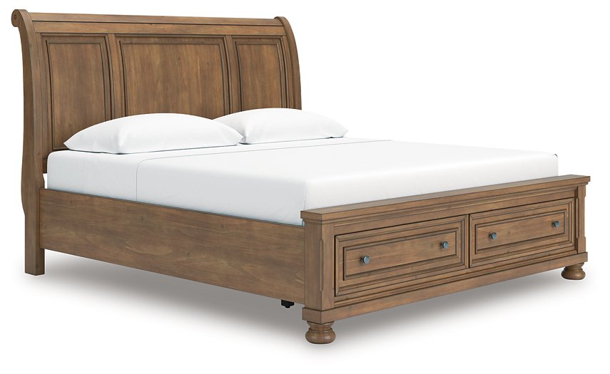 Feddinger Panel Storage Bed - Vida Furniture (Laredo,TX)