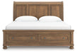 Feddinger Panel Storage Bed - Vida Furniture (Laredo,TX)