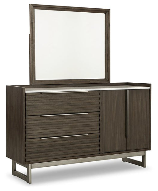 Arkenton Dresser and Mirror - Vida Furniture (Laredo,TX)