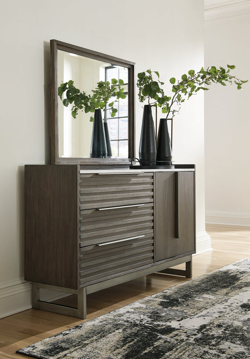 Arkenton Dresser and Mirror - Vida Furniture (Laredo,TX)