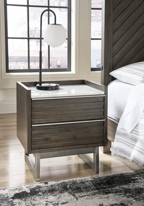 Arkenton Nightstand - Vida Furniture (Laredo,TX)