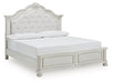 Montelaine Upholstered Bed - Vida Furniture (Laredo,TX)