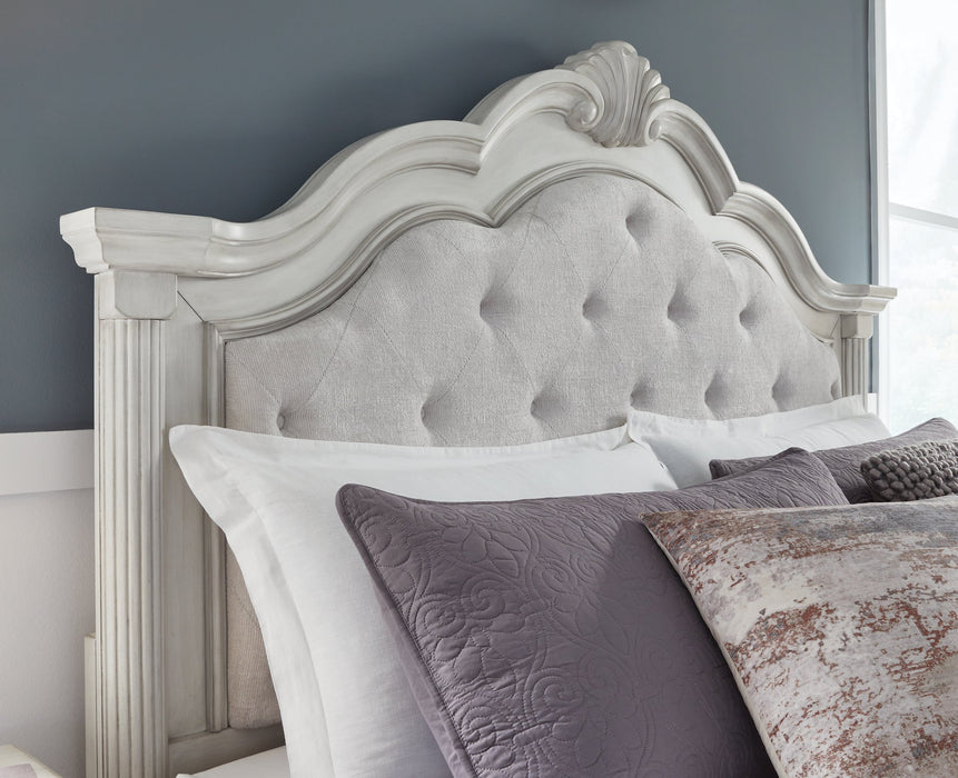 Montelaine Upholstered Bed - Vida Furniture (Laredo,TX)