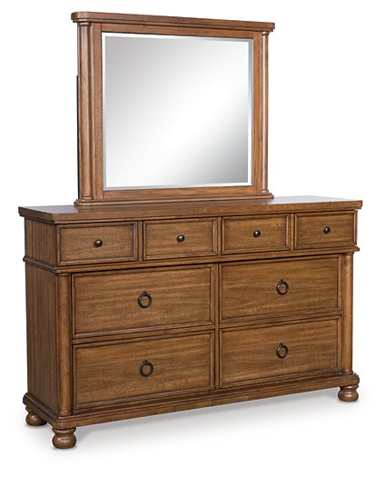 Chadworth Dresser and Mirror - Vida Furniture (Laredo,TX)