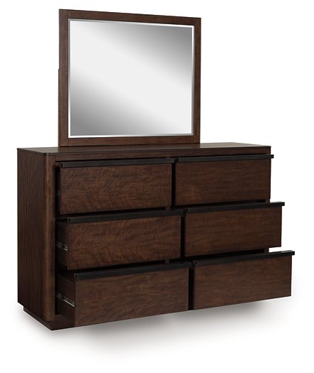 Dilenno Dresser and Mirror - Vida Furniture (Laredo,TX)