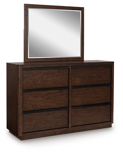 Dilenno Dresser and Mirror - Vida Furniture (Laredo,TX)