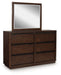 Dilenno Dresser and Mirror - Vida Furniture (Laredo,TX)