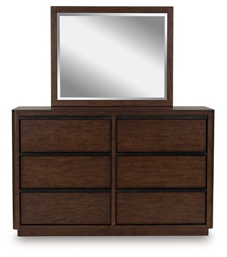 Dilenno Dresser and Mirror - Vida Furniture (Laredo,TX)