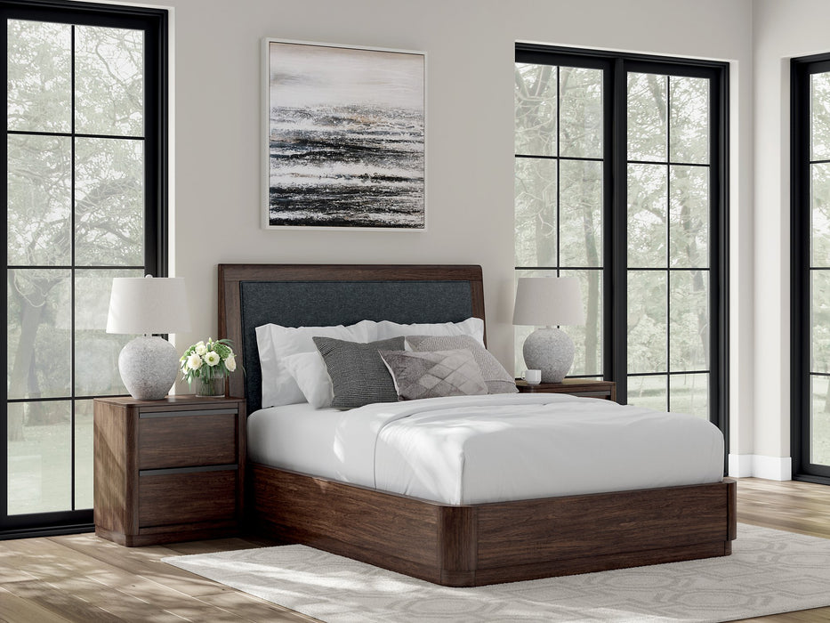 Dilenno Upholstered Bed - Vida Furniture (Laredo,TX)