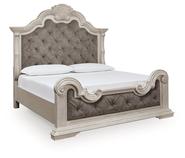 Bruchandi Upholstered Bed - Vida Furniture (Laredo,TX)