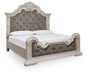 Bruchandi Upholstered Bed - Vida Furniture (Laredo,TX)