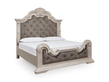 Bruchandi Upholstered Bed - Vida Furniture (Laredo,TX)