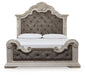 Bruchandi Upholstered Bed - Vida Furniture (Laredo,TX)