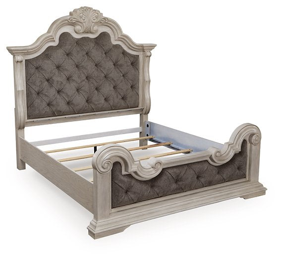 Bruchandi Upholstered Bed - Vida Furniture (Laredo,TX)