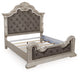 Bruchandi Upholstered Bed - Vida Furniture (Laredo,TX)