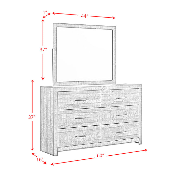 Bailey Bookcase Panel Bedroom Set with Bluetooth - Vida Furniture (Laredo,TX)