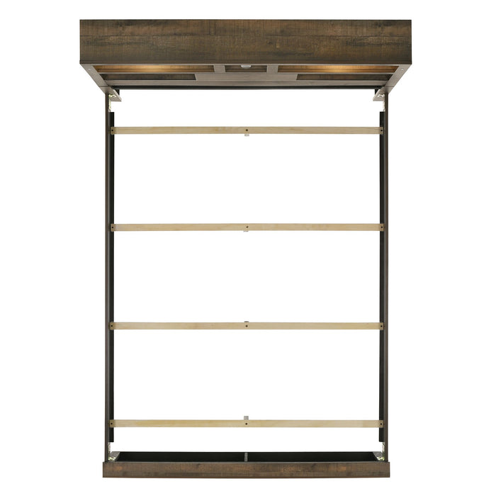 Bailey Bookcase Panel Bedroom Set with Bluetooth - Vida Furniture (Laredo,TX)