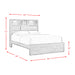 Bailey Bookcase Panel Bedroom Set with Bluetooth - Vida Furniture (Laredo,TX)