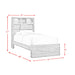 Bailey Bookcase Panel Bedroom Set with Bluetooth - Vida Furniture (Laredo,TX)