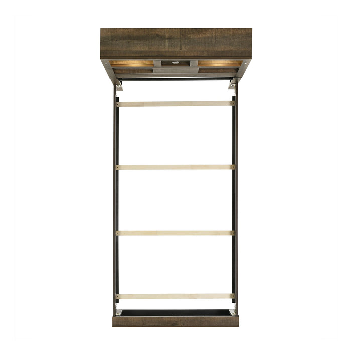 Bailey Bookcase Panel Bedroom Set with Bluetooth - Vida Furniture (Laredo,TX)