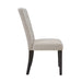Lexi Tufted Fabric Side Chair in Beige (2 Per Pack) - Vida Furniture (Laredo,TX)