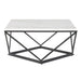 Riko Coffee Table W/ Metal Leg - Vida Furniture (Laredo,TX)
