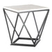 Riko End Table W/ Metal Leg - Vida Furniture (Laredo,TX)