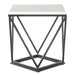 Riko End Table W/ Metal Leg - Vida Furniture (Laredo,TX)