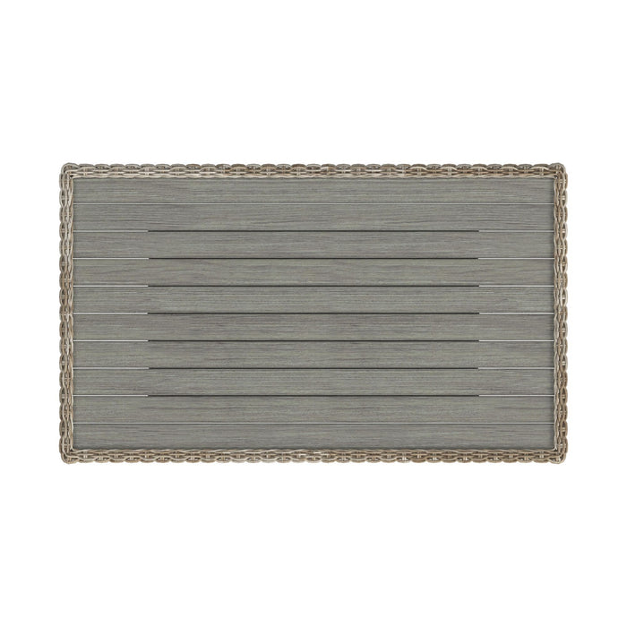 Carmona 6PC Conversion Set in Natural and Olefin Beige with Ottoman