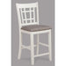HARTWELL CONTR HEIGHT CHAIR CHALK GREY - Vida Furniture (Laredo,TX)