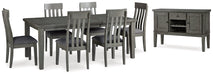 Hallanden Dining Room Set - Vida Furniture (Laredo,TX)