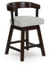 Haddigan Counter Height Barstool (Set of 2) - Vida Furniture (Laredo,TX)