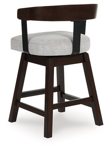 Haddigan Counter Height Barstool (Set of 2) - Vida Furniture (Laredo,TX)