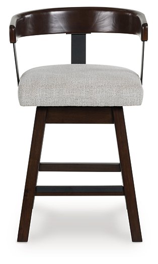 Haddigan Counter Height Barstool (Set of 2) - Vida Furniture (Laredo,TX)