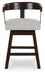 Haddigan Counter Height Barstool (Set of 2) - Vida Furniture (Laredo,TX)