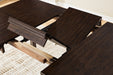 Haddigan Counter Height Dining Extension Table - Vida Furniture (Laredo,TX)