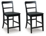 Greddinton Counter Height Barstool - Vida Furniture (Laredo,TX)