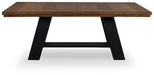Greddinton Dining Extension Table - Vida Furniture (Laredo,TX)