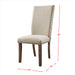 Jax Upholstery Back Side Chair (2 Per Pack) - Vida Furniture (Laredo,TX)