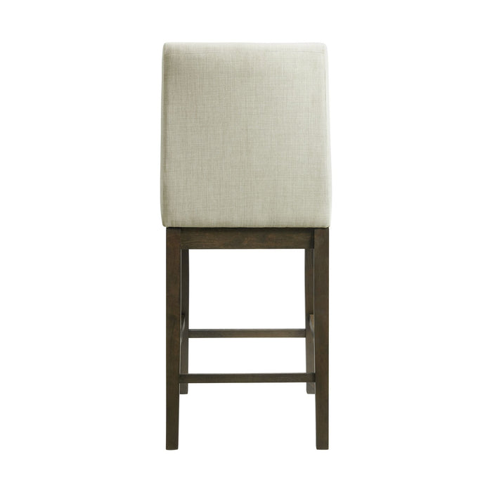 Dapper Counter Side Chair (Walnut Finish) (Two Per Carton)