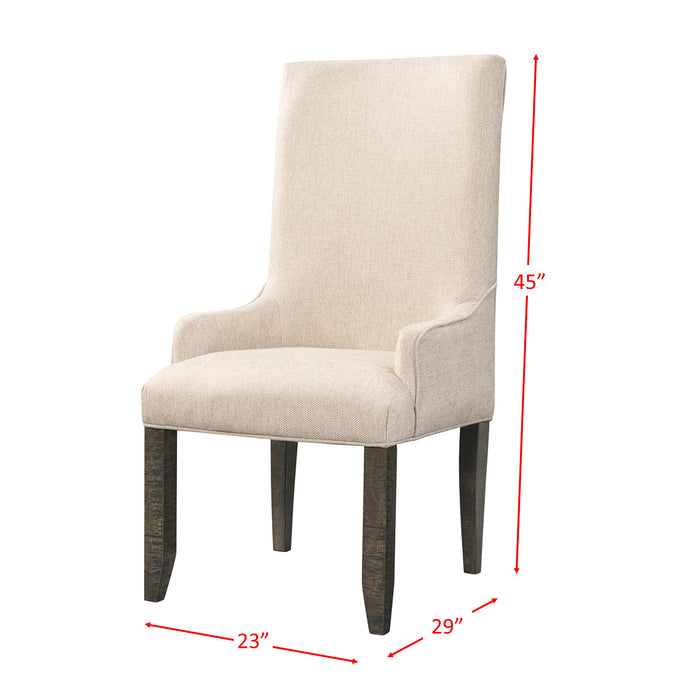 Stone Parson Arm Chair (2 Per Pack) - Vida Furniture (Laredo,TX)
