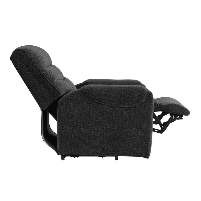 Desoto Power Lift Chair in Sahara Black