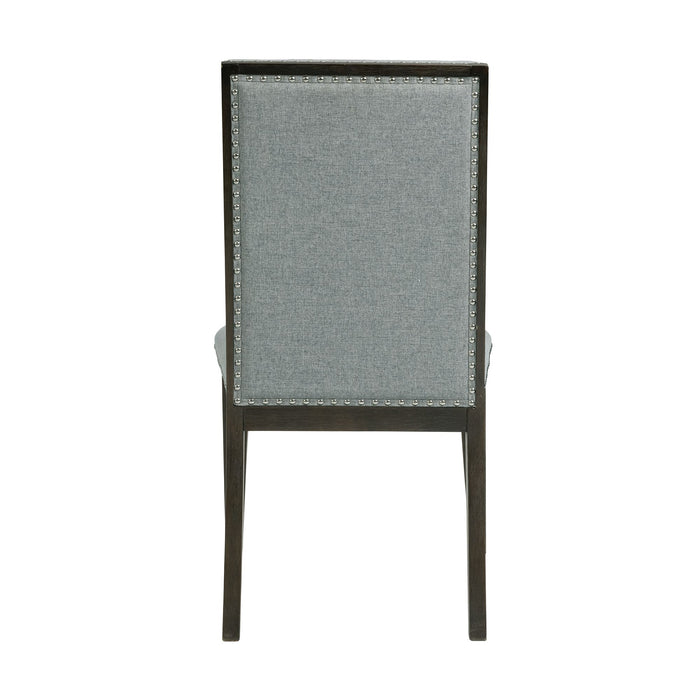 Donovan Upholstery Side Chair Dark (2 Per Pack)