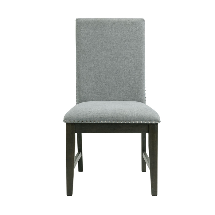 Donovan Upholstery Side Chair Dark (2 Per Pack)