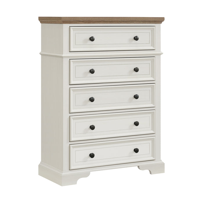 Eastwood Youth UPH Bedroom Set in Off-White