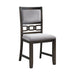 Amherst Standard Height Side Chair Set in Walnut of 2 - Vida Furniture (Laredo,TX)