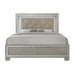 Platinum Queen Platform Storage Bed - Vida Furniture (Laredo,TX)