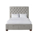 Waldorf Queen Upholstered Storage Bed - Vida Furniture (Laredo,TX)