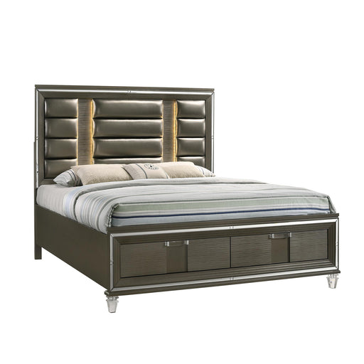 Twenty Nine 2-Drawer King Storage Bed - Vida Furniture (Laredo,TX)