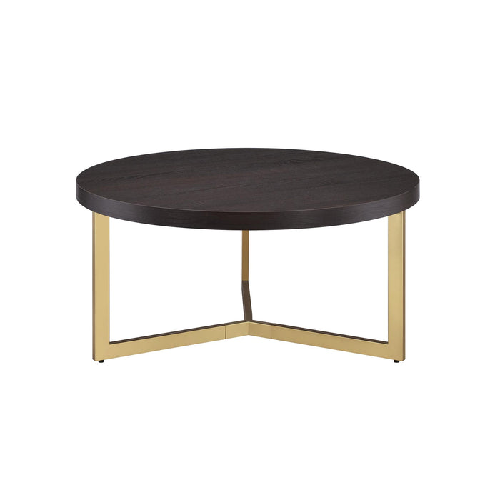 Harper Round Coffee Table - Vida Furniture (Laredo,TX)